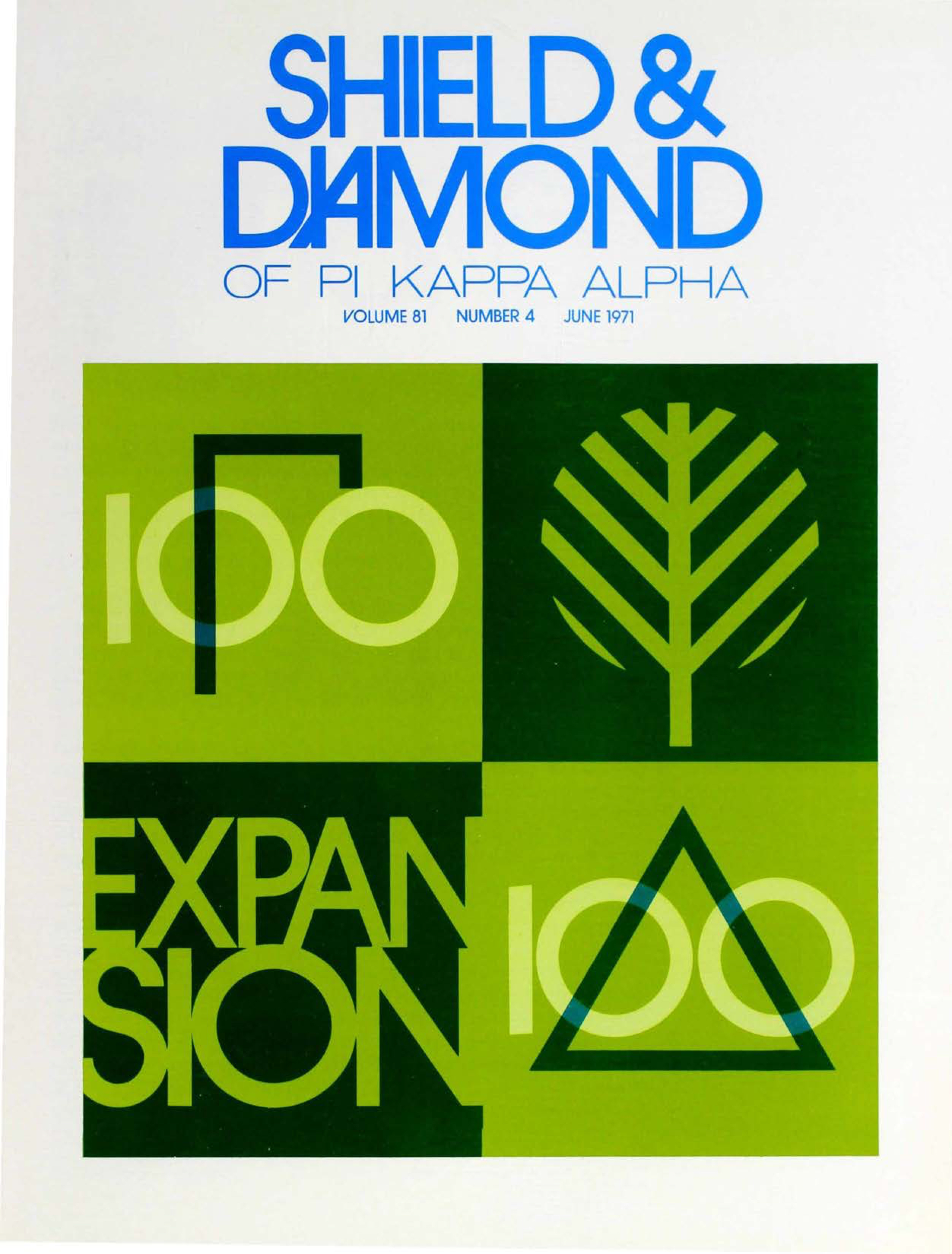 Shield and Diamond, Vol. 81, No. 4, June 1971